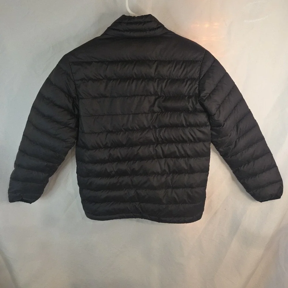 Kids / Enfants PATAGONIA Black Down Puffer Jacket Size L 12 READ